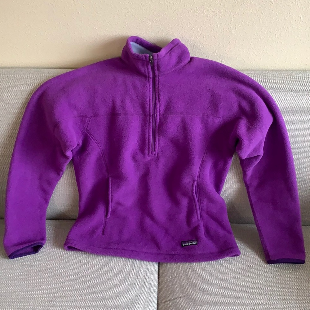 NWOT Patagonia Women’s Classic Half Zip Synchilla Fleece Sweater, size medium